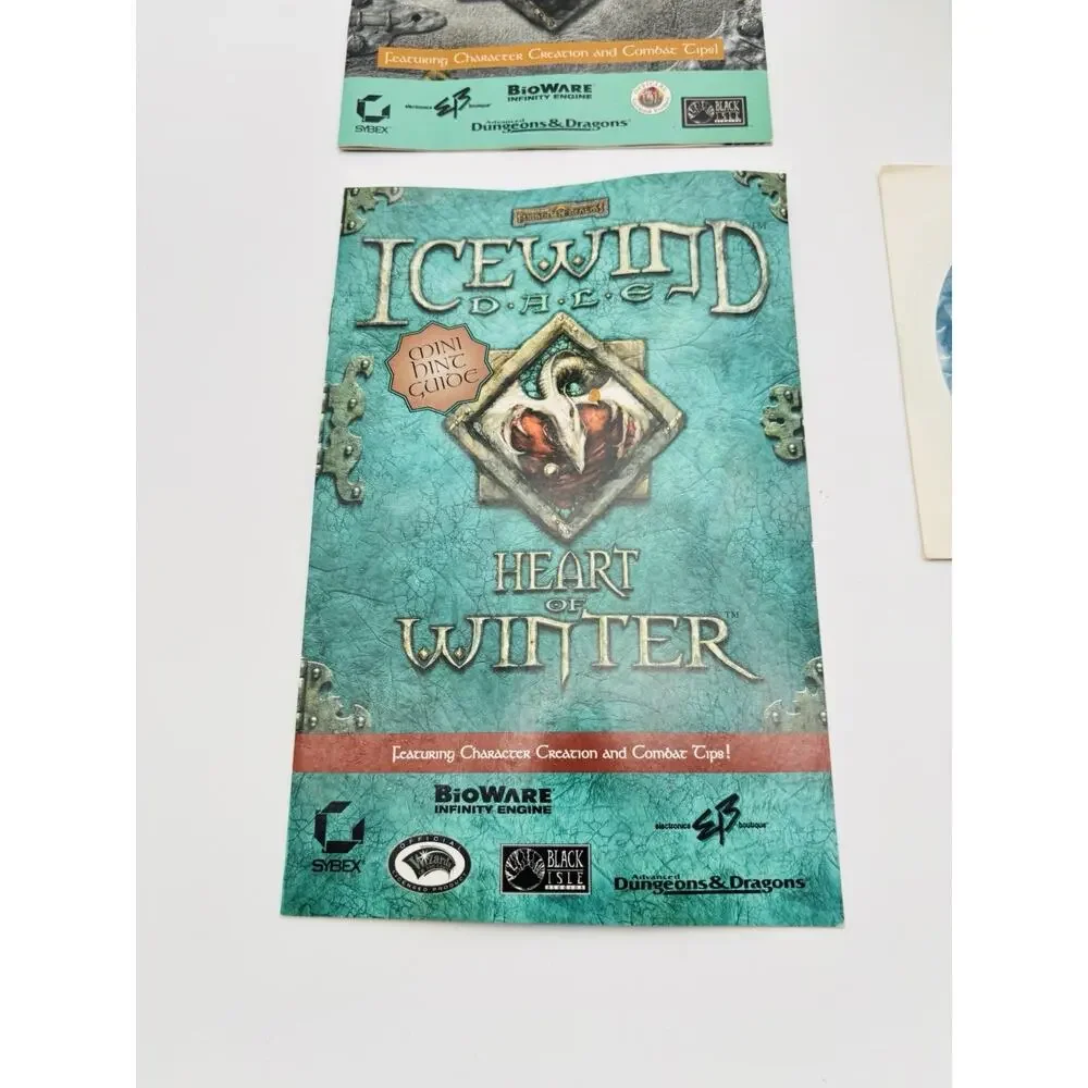Icewind Dale Heart of Winter PC Game (PC, 2001) Very Good Condition